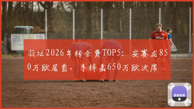 羽坛2026年转会费TOP5：安赛龙850万欧居首，李梓嘉650万欧次席